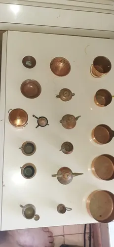 Mini Juego De Ollas De Bronce (Usado)