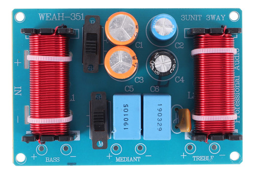 Divisor De Frecuencia De Audio Treble Alto Para Altavoz De 1