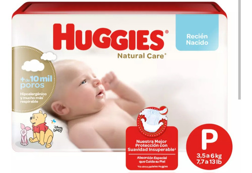 Pañales Huggies Talla P 