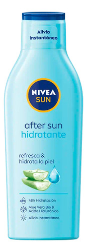 After Sun Nivea Sun Hidratante Con Aloe Vera 200 Ml