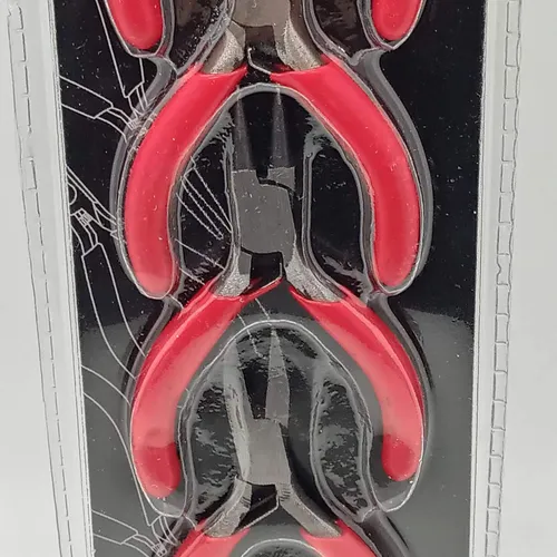 Set De 4 Mini Pinzas Alicate Con Lupa Para Electrónica