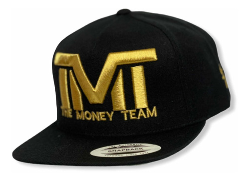 Gorra Yupoong Tmt Snapback Negro Dorado