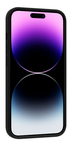 Funda Mobo Pomme Negro Compatible Con iPhone 14 Pro Max