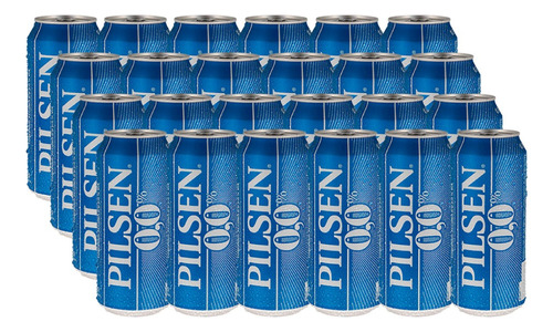 Cerveza Pilsen 0.0% Lata 473 Ml X24