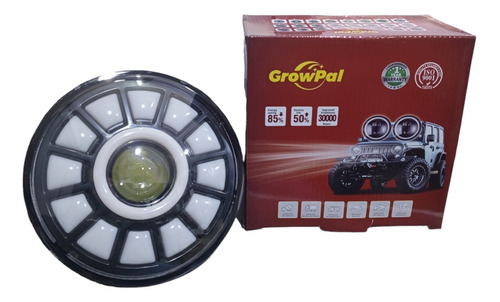 Faro Led Redondo 7 Pulgada Slim Drl Y Direccional. H4 H13