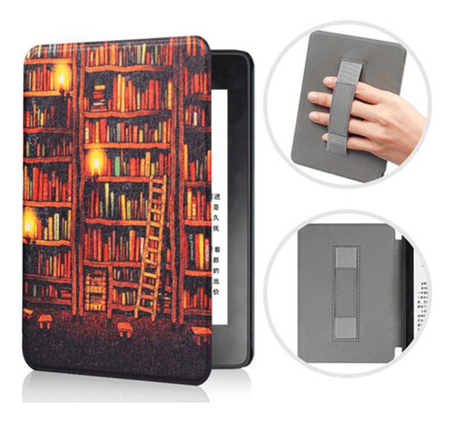 Funda Case Kindle Agarradera Cielo Estrellado 4gb Gen J9g29r