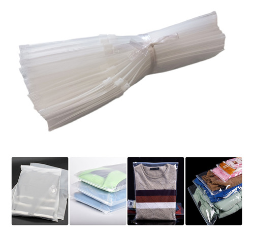 Bolsa De Embalaje Para Camisas, Ropa, Bolsas Transparentes C