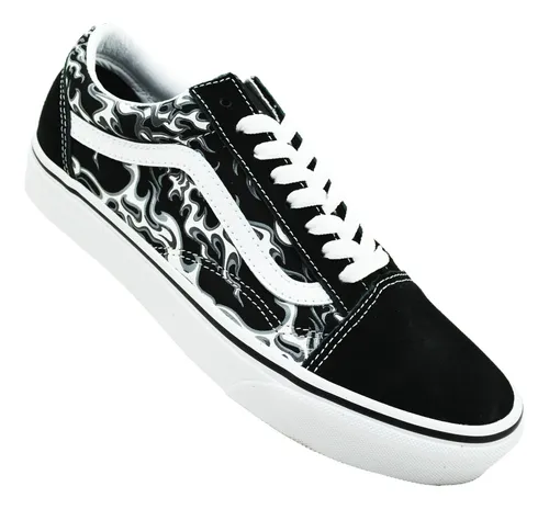 Flame old skool vans womens new arrivals