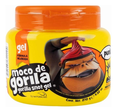 Gel Fijador Para El Cabello Moco De Gorila Punk 