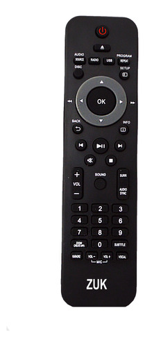 Control Para Philips Hts3510/55 Hts3510 Home Theater Zuk