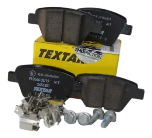 Imagen 4 de 11 de Juego Pastillas Traseras Vw Beetle Golf Textar Alemanas
