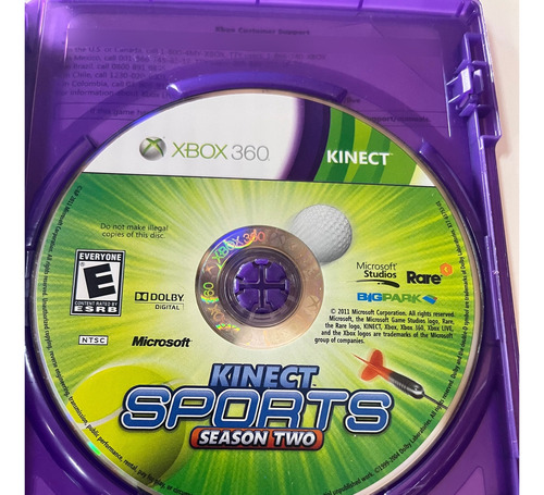 Jogo Xbox 360 Kinect Sports Ultimate Collection Original (Usado)
