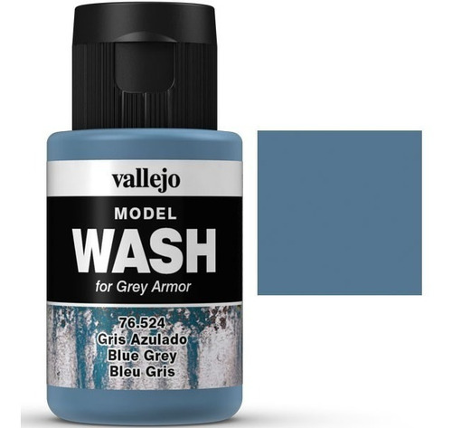 Pintura Vallejo Model Wash: Gris Azulado-blue Grey (35ml)