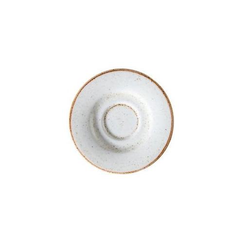 Plato Té 16 Cm Blanco/beige Artisan - Cocina Vajilla