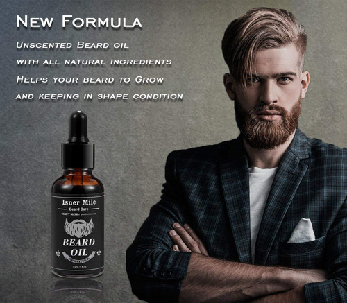 Kit Barba Mejorado Hombres Crecimiento De La Barba Preparaci