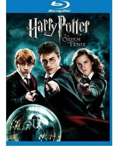 Harry Potter E A Ordem Da Fenix Blu-ray