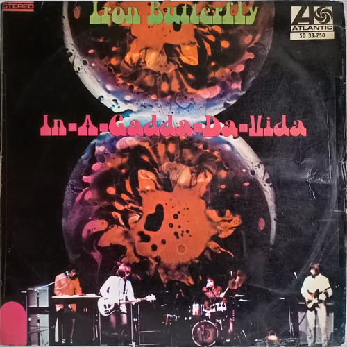Jch- Iron Butterfly In-a-gadda-da-vida Rock Lp (Usado)