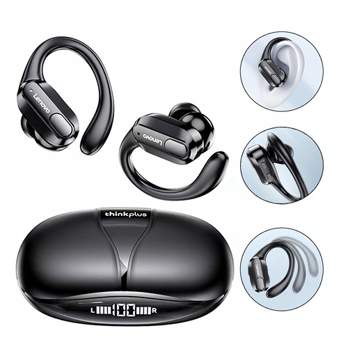 Lenovo Livepods Xt80 Bluetooth 5.3 Auriculares Negros