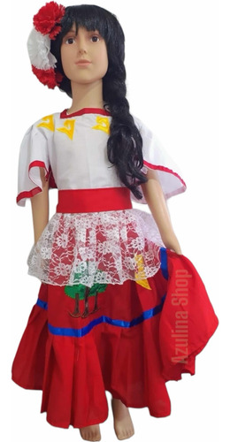 Traje Típico De Quintana Roo Juvenil Baile Regional Escolar