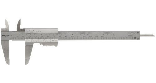 Mitutoyo 531-128 Vernier, Acero Inoxidable, Por Dentro, Por 