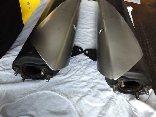 Ponteira De Escapamento Kawasaki Zx10r 06/07 Par Originais