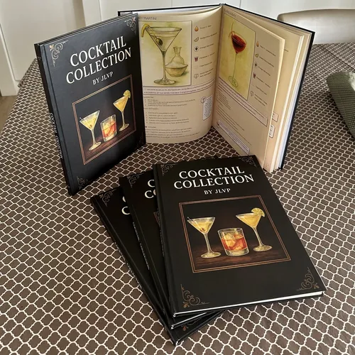 Livro De Receitas De Coquetéis Cocktail Collection By Jlvp