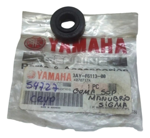 Goma Soporte Manubrio Yamaha Crypton Sigma Orig 3ay-f6113-00