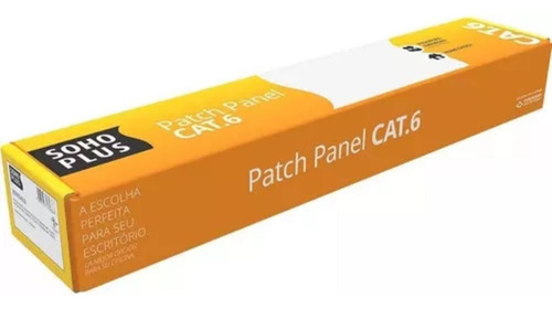 Patch Panel Cat6 Furukawa Soho Plus 24 Portas T568a/b