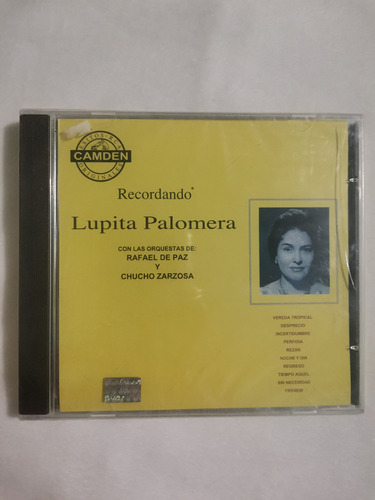 Recordando Lupita Palomera Cd Original Nuevo Sellado 