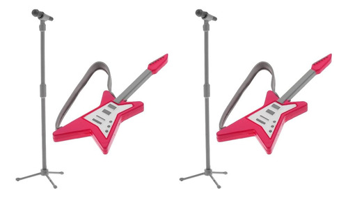 Luozzy 2 Juegos De Instrumentos Musicales En Miniatura, Mini
