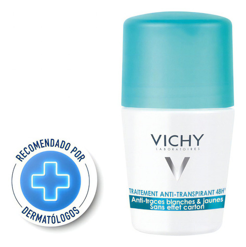 Desodorante Roll On Vichy Anti Traces 50 Ml