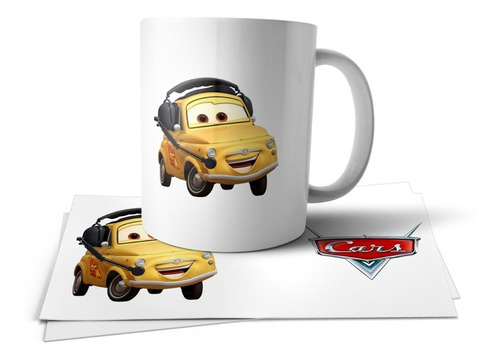 Cars Rayo Mcqueen Luigi Taza Tu Propio Estilo