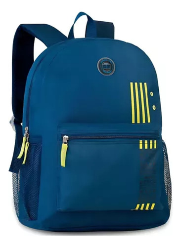 Mochila Adulto Juvenil Escolar Authentic Style Cores Lisa