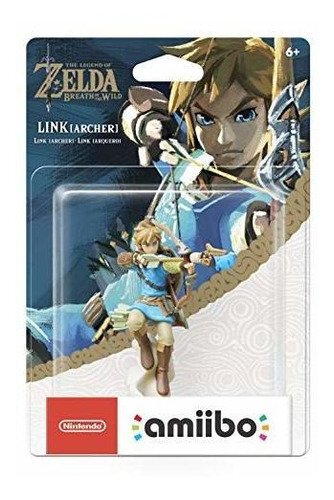 Juguete De Arquero Nintendo Colección Amiibo-link -azul