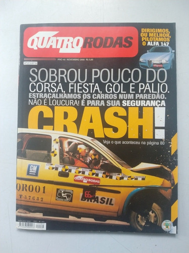 Revista Quatro Rodas 484, Schumacher, Corolla, Civic,re256