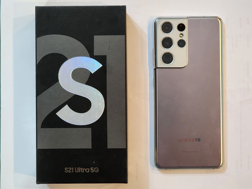 Samsung Galaxy S21 Ultra 5g 256 Gb  Phantom Silver 12 Gb Ram