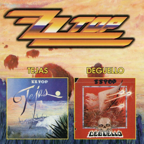 Cd - Zz Top - Tejas & Deguello-  2 Albuns Em 1 Cd- Raríssimo