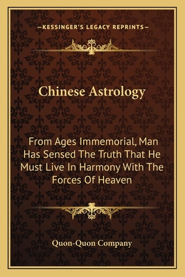 Libro Chinese Astrology: From Ages Immemorial, Man Has Se...
