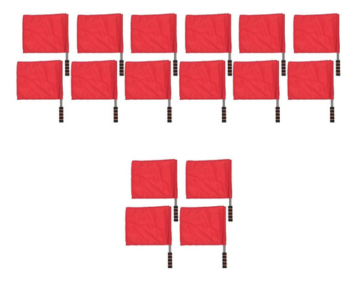 Banderas De Voleibol Sólidas Para Árbitro Asistente, 16 Unid
