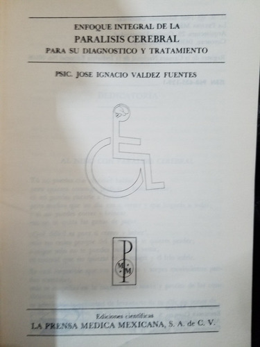 Enfoque Integral De La Paralisis Cerebral Para Su Diag (Usado)