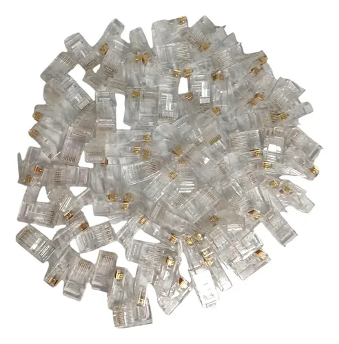 Genérica Rj45 Cat6 Rj45 Red Transparente