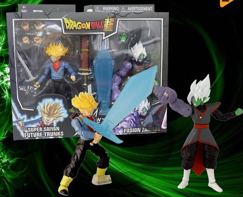 Dragón Stars Pack Trunks Del Futuro Y Fusión Zamasu 