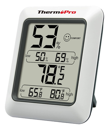 Thermopro Tp50 Higrómetro Digital Termómetro Interior Habita