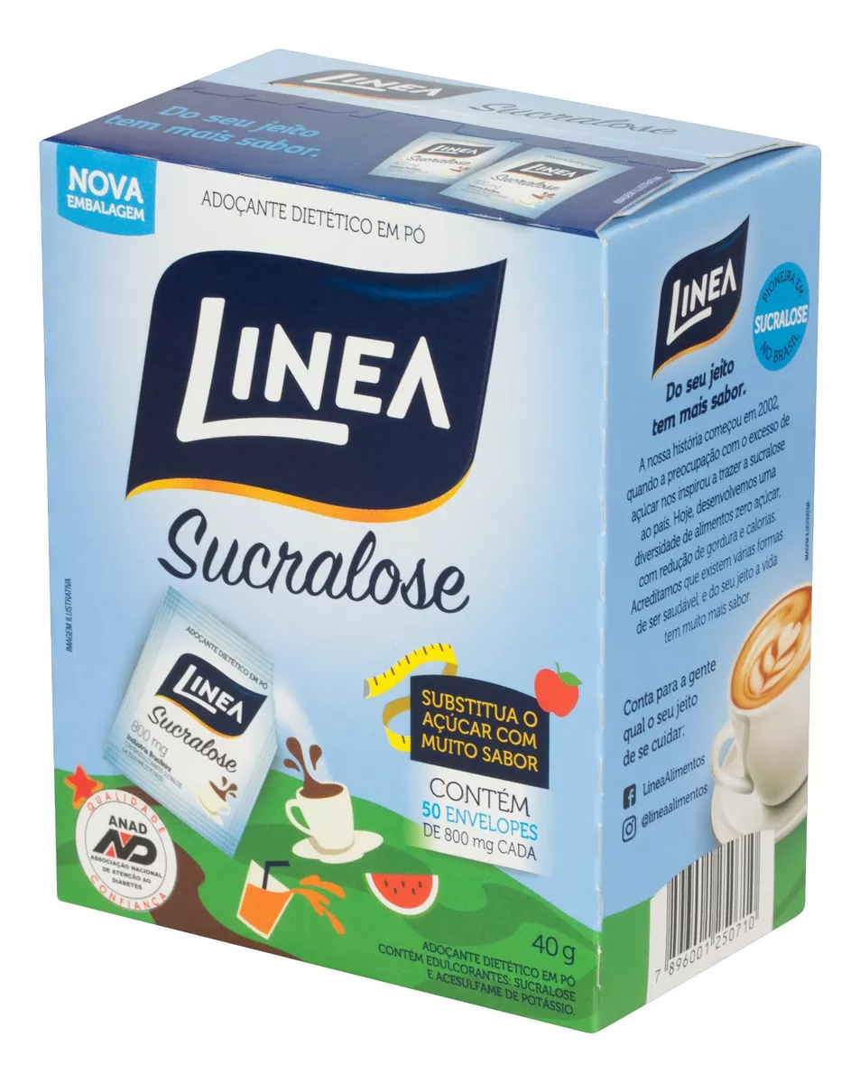 Terceira imagem para pesquisa de adoçante linea sucralose