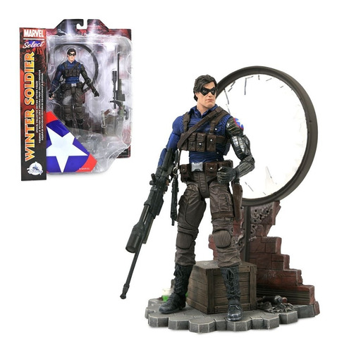 Figura Articulada Winter Soldier Marvel Select