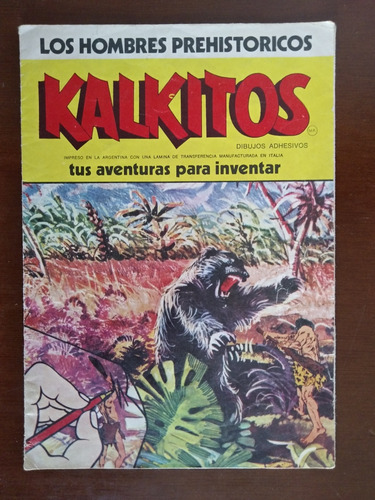 Antiguos Kalkitos Año 1980 Vintage Los Hombres Prehistoricos (Usado)