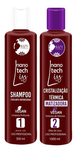 Kit Selagem Capilar Matizadora Violeta 2x300ml Juzy