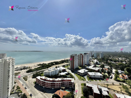 Imagen 1 de 30 de Alquiler Temporario De Apartamento De 3 Dormitorios En Edificio Miami Boulevard Punta Del Este - Punta Del Este Mansa