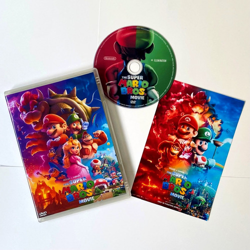 Dvd Super Mario Bros O Filme 2023 Sonic 2020 Elementos 2023