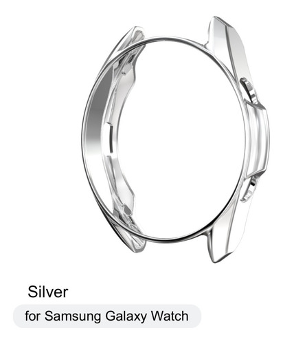 Carcasa Tpu Para Galaxy Watch 3 45mm Silver